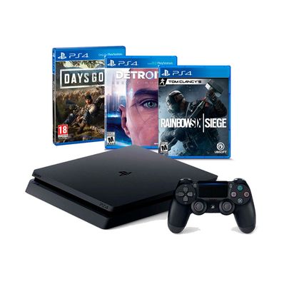 Playstation 4 Hits Bundle 5 1tb Control Dualshock 3