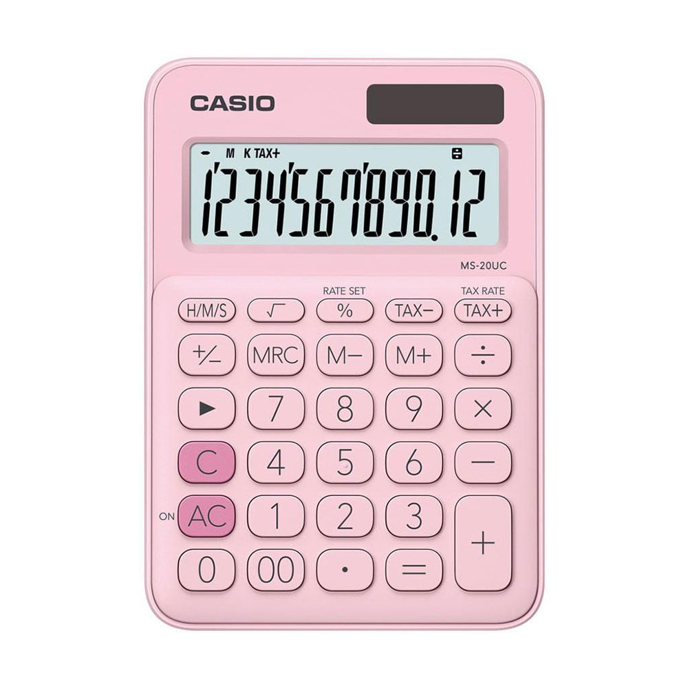 Calculadora De Mesa Casio P 12 Digitos Rosado Ms uc Pk W Creditoseconomicos Calculadora De Mesa Casio P 12 Digitos Rosado Ms uc Pk W Creditoseconomicos