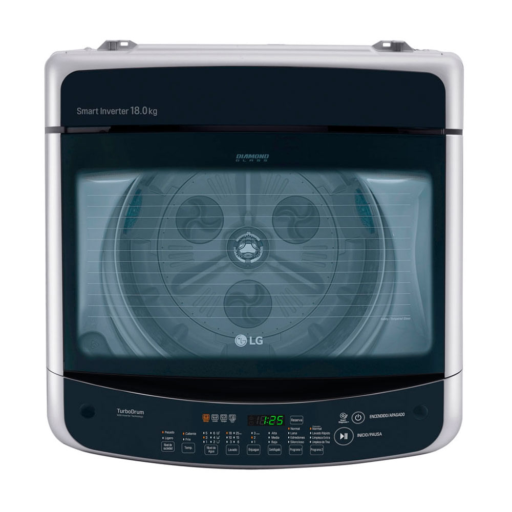 Lavadora Automática LG WT18DSBP 18 Kg Smart Inverter Turbo Drum Color