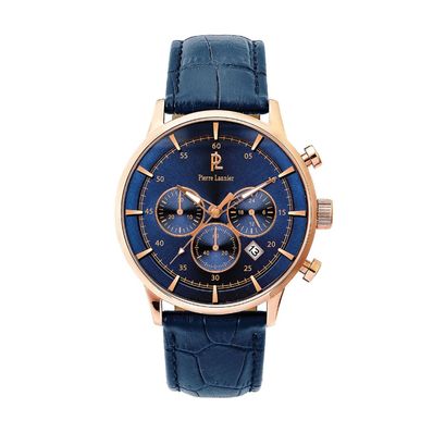 Reloj-para-Caballero-Pierre-Lanier-Capital-Dorado-con-azul-225D466-W