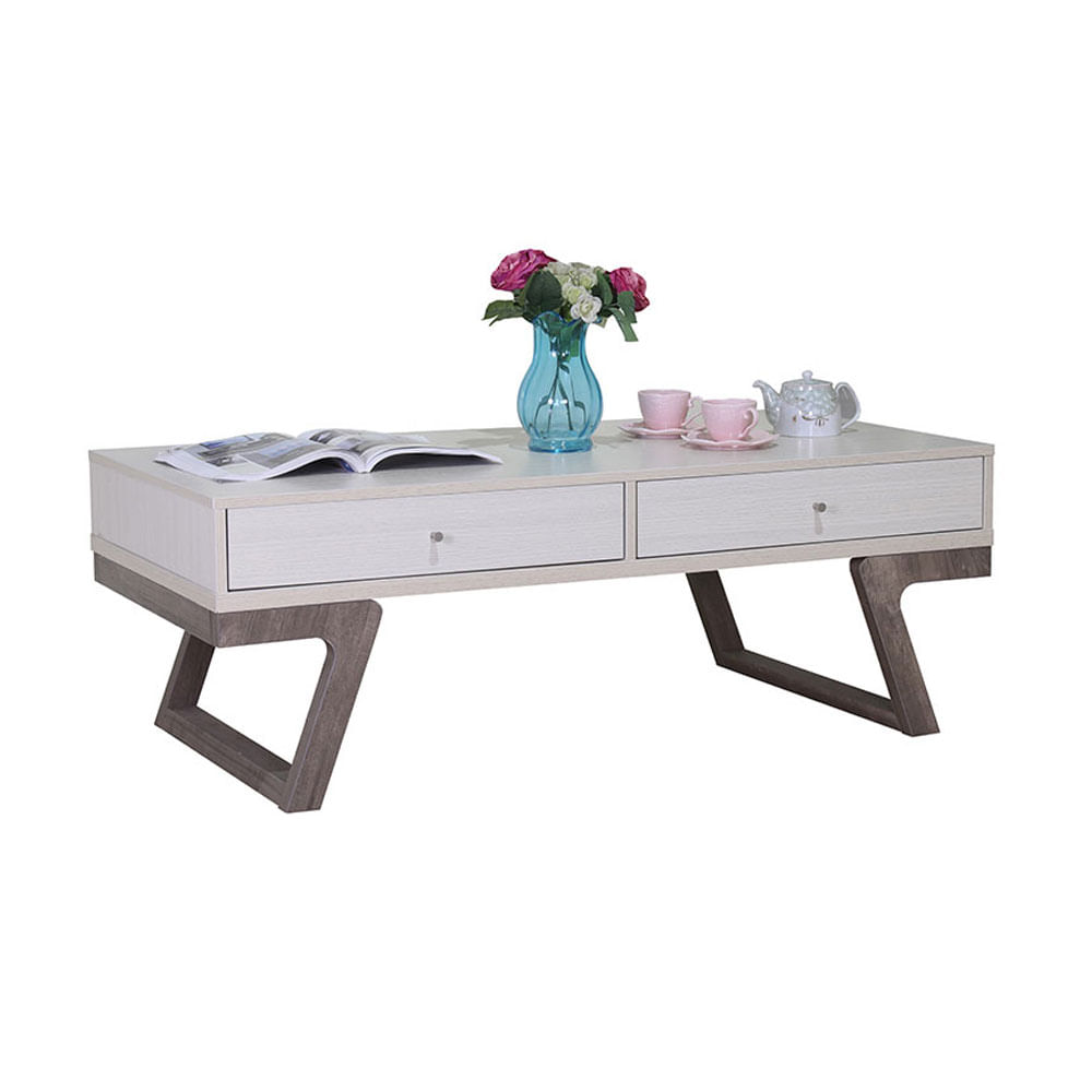 Mesa de Centro MDF Marriott P90 | 120 cm Marfil J10083-W - desarrollo