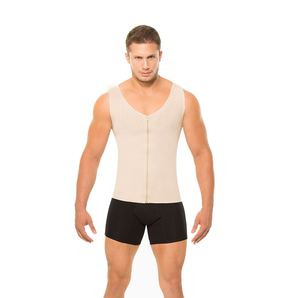 Faja Para Hombre Ann Chery P Comprension Alta Corrector De Postura Beige Creditoseconomicos