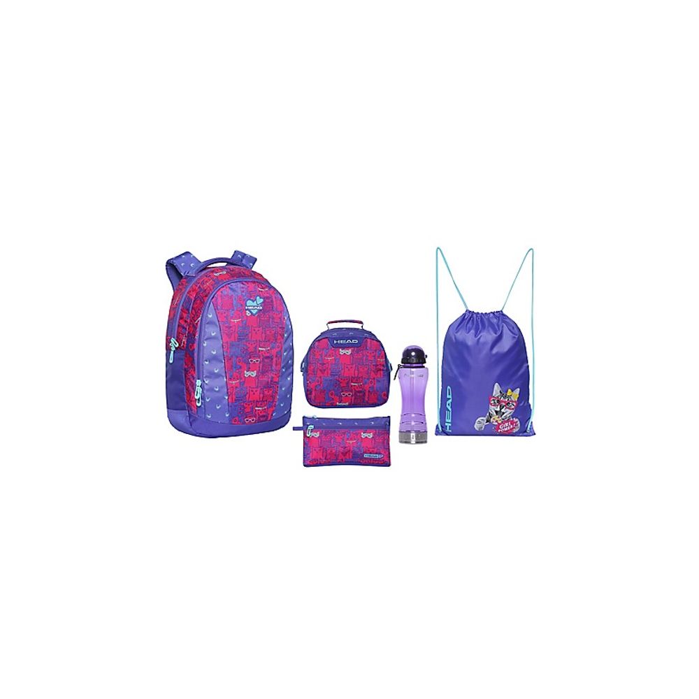 Mochila Head Pack Top P49553 | Incluye Lonchera Portalápices Termo Fucsia  HEAD106992-W - creditoseconomicos