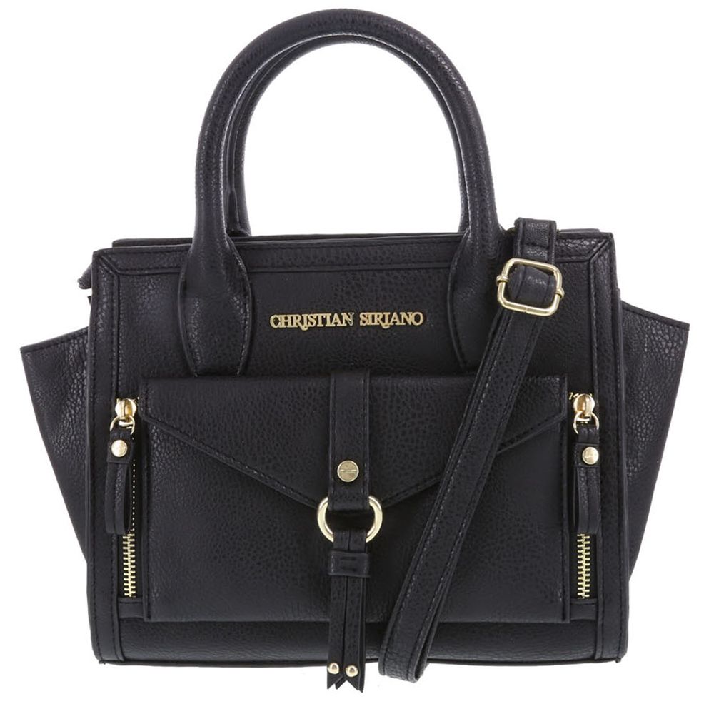 Bolso de mano Christian Siriano Lana P49555 | Color Negro 173067005-W -  creditoseconomicos