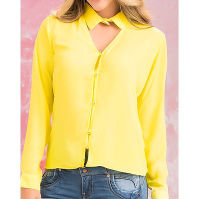 blusas en color amarillo