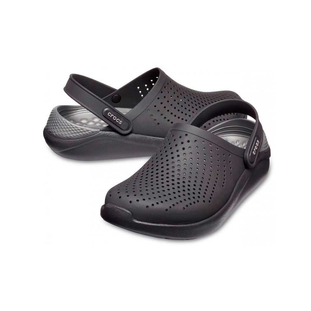 Sandalias Crocs Lite Ride Clog 204592 P49727 | Unisex Color Negro -  creditoseconomicos