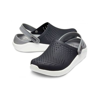 Sandalias Crocs Lite Ride Clog 204592 P49727 | Unisex Color Black Smoke -  creditoseconomicos