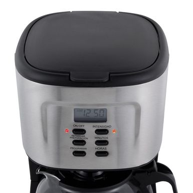 Cafetera Indurama CAF003 | 12 Tazas 1.5 Litros 900 Watts Color Negro -  creditoseconomicos