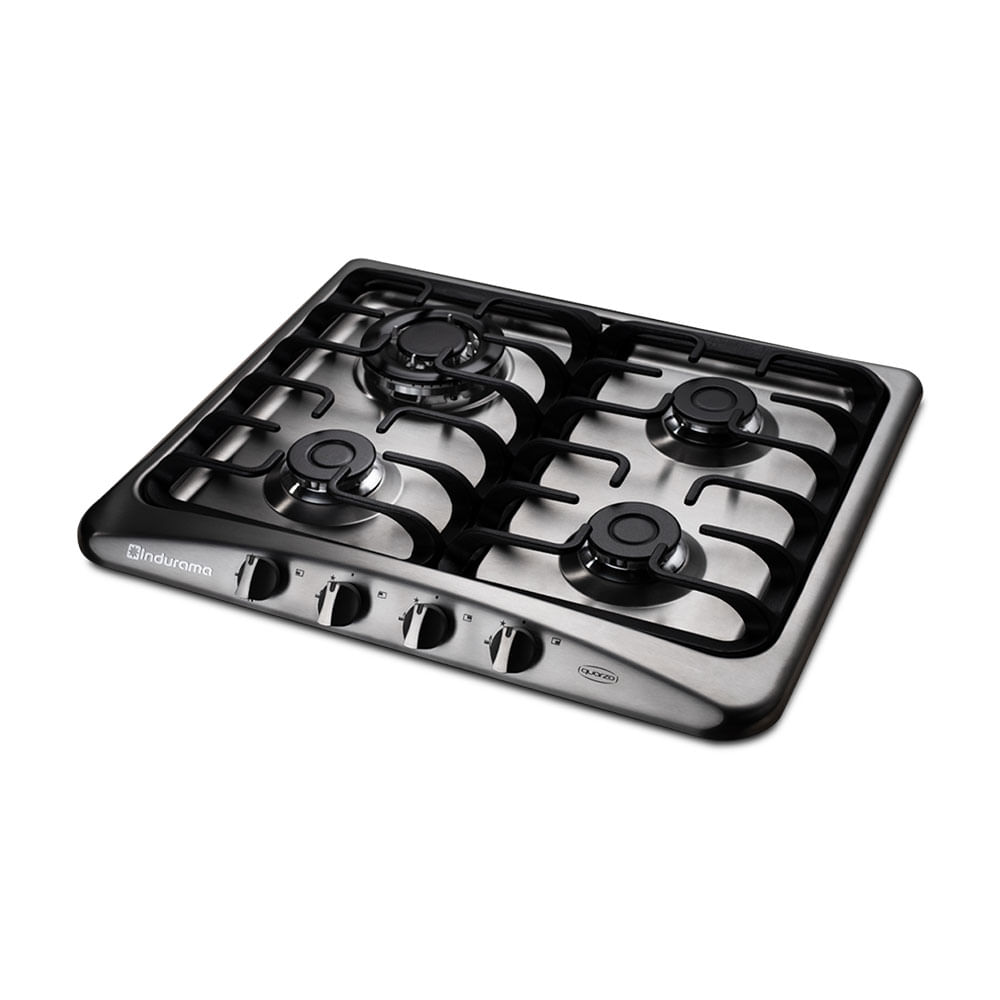Encimera Indurama ENG000 | 4 Quemadores 60 cm Color Cromado - tiendadiners indurama encimera