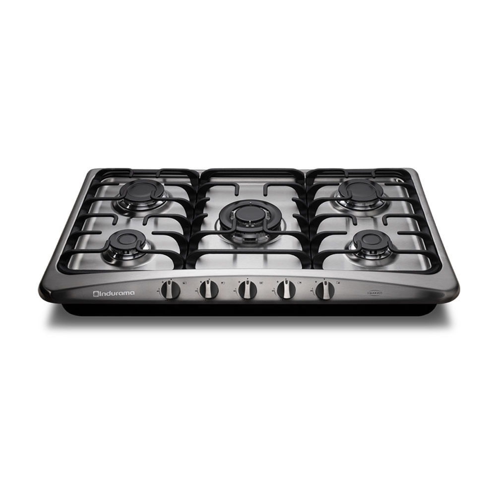 Encimera Indurama ENG001 | 5 Quemadores 80 cm Color Cromado - tiendadiners indurama encimera