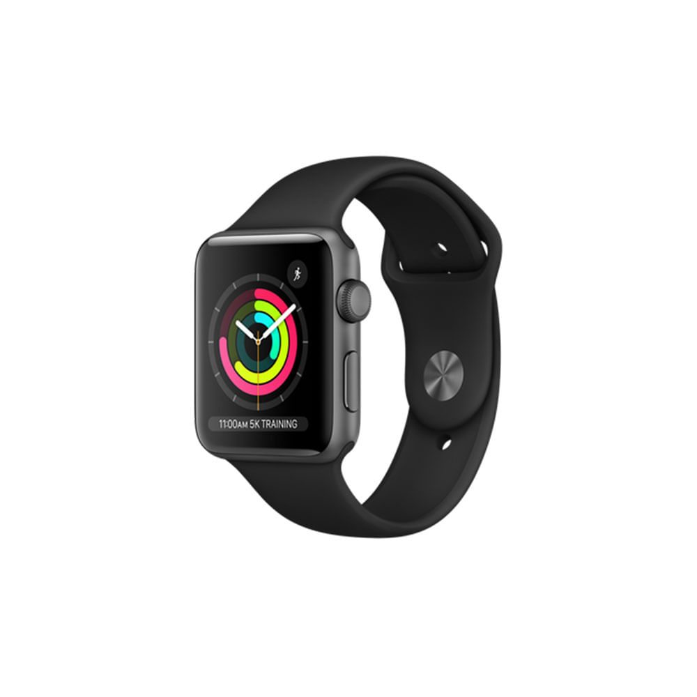 Smartwatch Apple Serie 3 P89655 | 42mm Bluetooth Color Grey -  creditoseconomicos