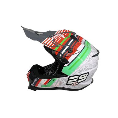 Casco-DK-Cross-JH601-Blanco-Brillante