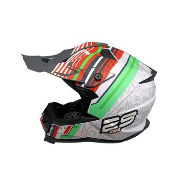 Casco-DK-Cross-JH601-Blanco-Mate