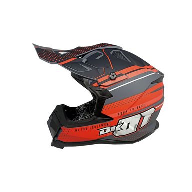 Casco-DK-Cross-JH601-Negro-con-Rojo-Mate