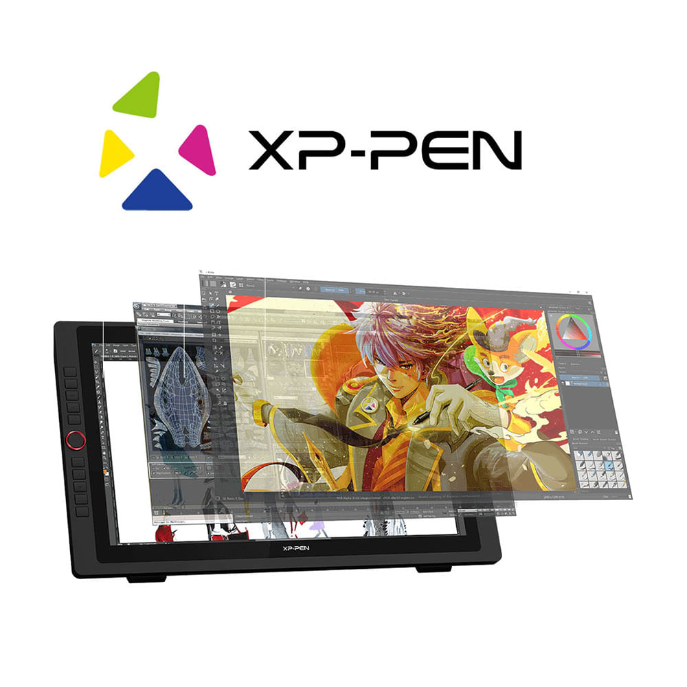 Tablet Digital Xpen Artist 22R Pro P8776 21.5" Lápiz Color Negro
