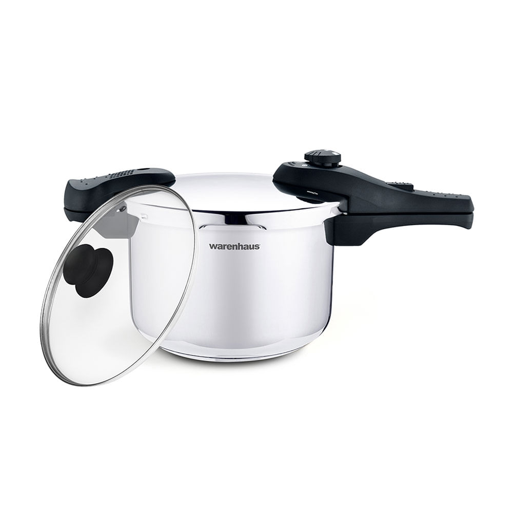 Olla de Presión de Inducción Warenhaus Valdivia M33498 6 Litros Color Inox tiendabankard