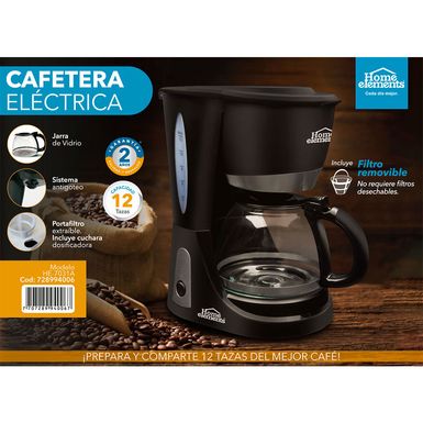 Cafetera Eléctrica Home Elements HE7031