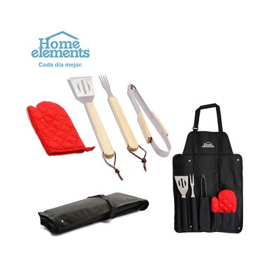 Set Asador Home Elements HE1028