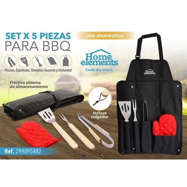 Set Asador Home Elements HE1028