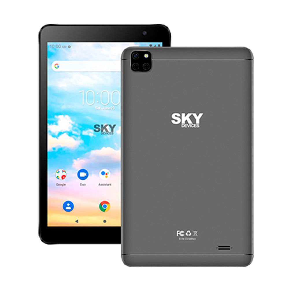 Tablet Sky Octamax P885768" 3GB RAM 32GB Memoria Interna Color Gris