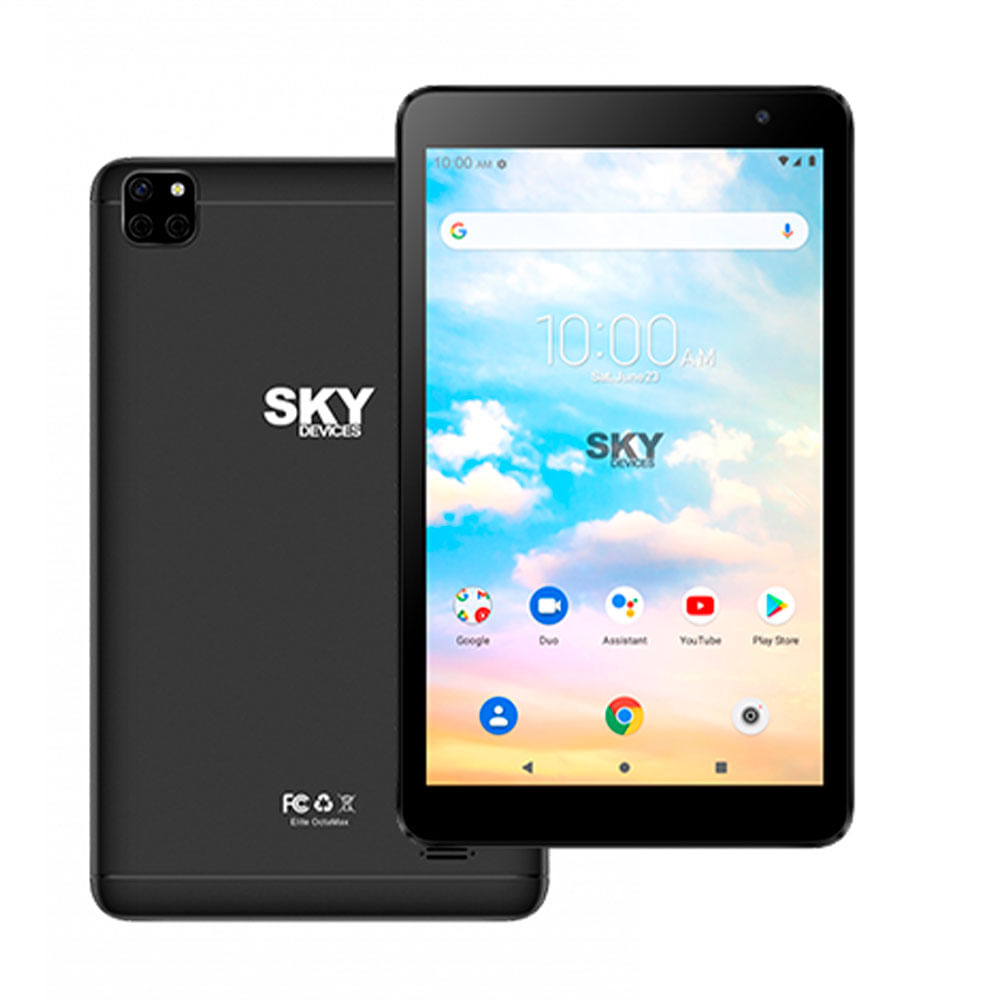 Tablet Sky Octamax P885768" 3GB RAM 32GB Memoria Interna Color Negro