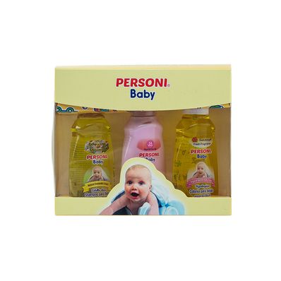 Set Spray, Crema & Shower Personi Baby