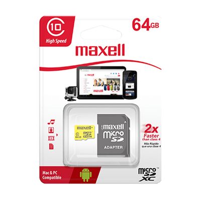 Tarjeta-de-Memoria-Micro-SD-Maxell-CL10