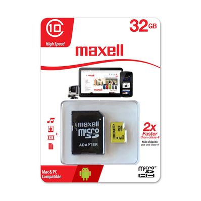 Tarjeta-de-Memoria-Micro-SD-Maxell-CL10