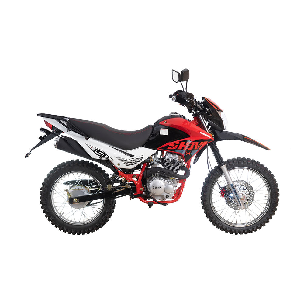 Moto Shineray Army | 150CC OHV Color Rojo - tiendasamsung