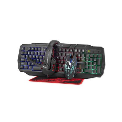 Combo Gaming Audífonos + Teclado + Mouse Xtrike Me IMC-406-foto