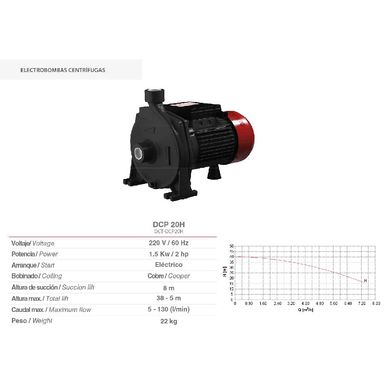 Electrobomba-Centrifuga-Dcp20H-220V-60Hz-2Hp-Cobre-Ducati-