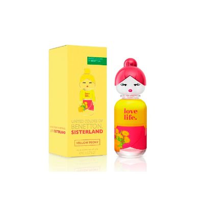 Perfume-Para-Dama-Benetton-Sisterland-Yellow-Peony-EDT