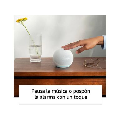 Parlante-Inteligente-Amazon-Alexa-Echo-Dot-5-Clock---